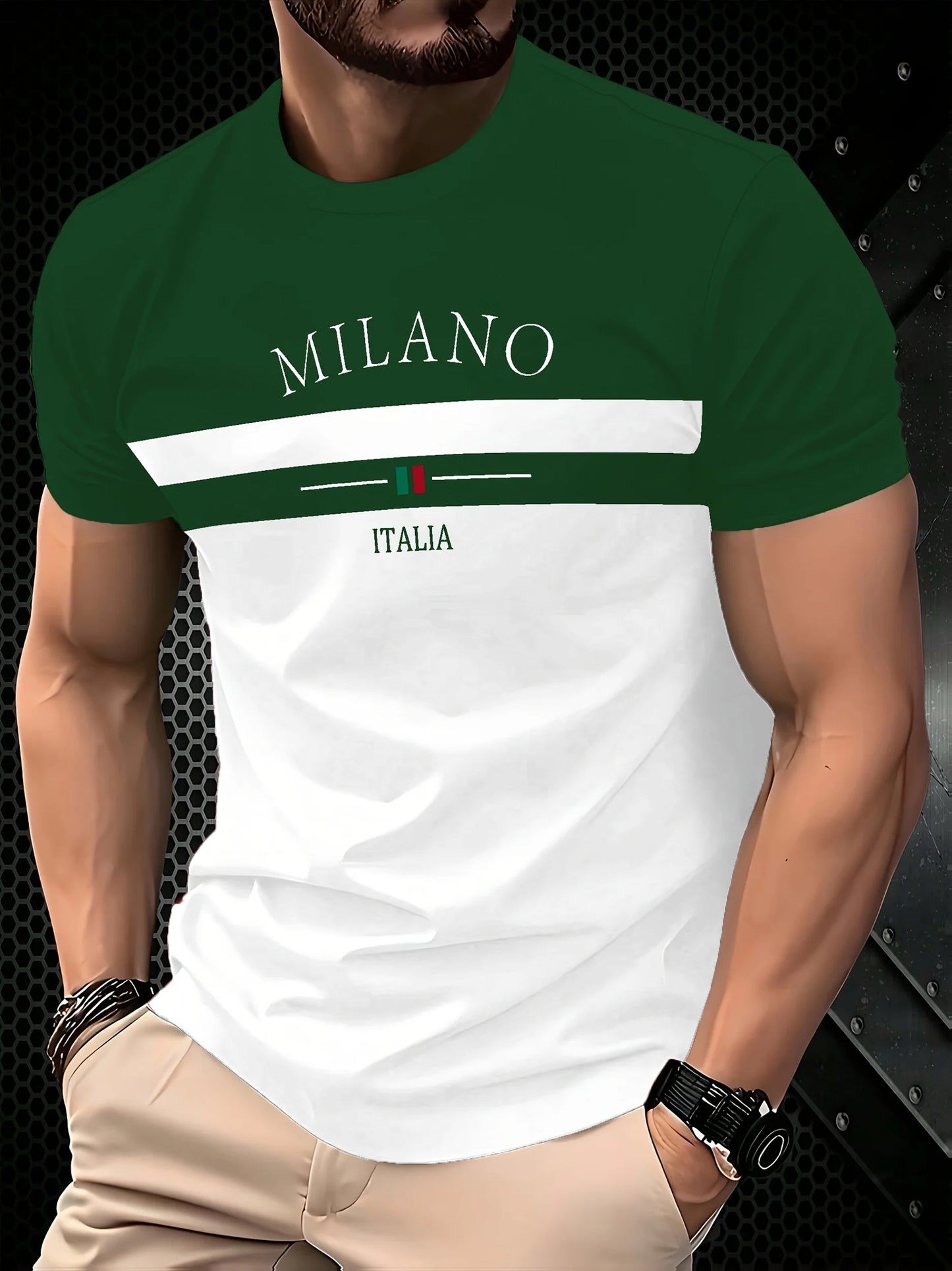 2026 T-Shirt homme vêtements été hommes Logo imprimé haut à manches courtes grande taille T-Shirt style décontracté à la mode T-Shirt vêtements