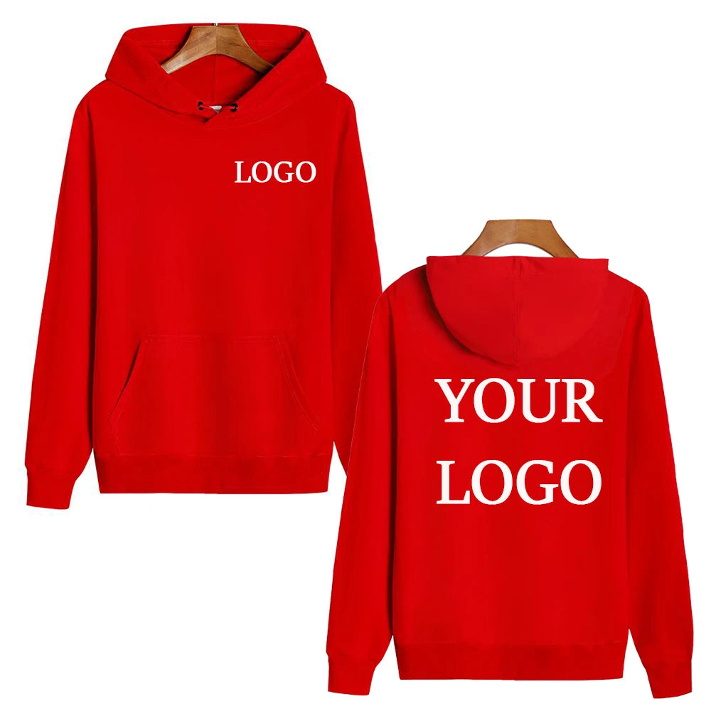 Sweat à capuche 58 % coton de haute qualité, personnalisez votre logo, sweat-shirt de sport à la mode pour hommes, sweat à capuche décontracté de rue pour femmes.