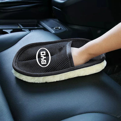 Gants de nettoyage en peluche pour voiture, serviette de lavage en laine épaisse pour BYD Atto 3 Yuan Plus Han Tang EV F3 E6 Dmi Song F0 Qin Pro G3 I3 Ea1 G6
