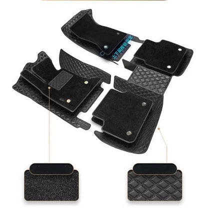 Pour Hyundai Genesis G80 2020-2023 GV60 GV80 tapis Auto Double couche tapis de sol de voiture personnalisés pied Coche accessoires doublures de sol