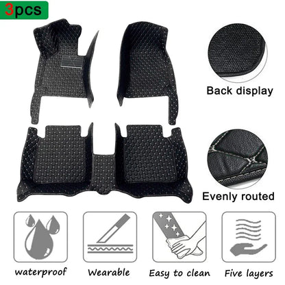 Tapis de sol de voiture en cuir personnalisé, pour BYD Yangwang U8 2023 2024 2025 2026 2027, accessoires d'intérieur