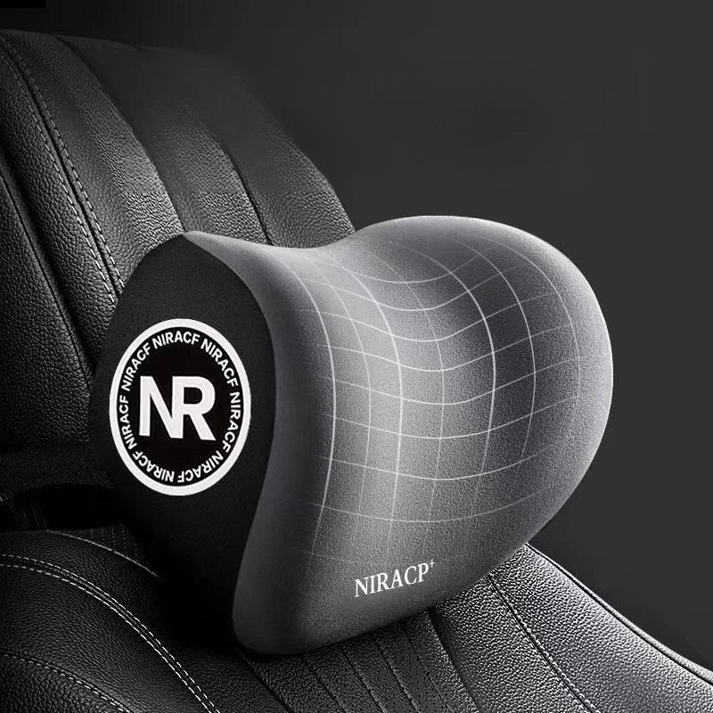Oreiller de Protection du cou en mousse à mémoire de forme pour voiture, coussin de dossier lombaire, coussin d'appui-tête de voiture