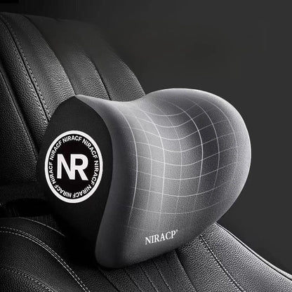 Oreiller de Protection du cou en mousse à mémoire de forme pour voiture, coussin de dossier lombaire, coussin d'appui-tête de voiture