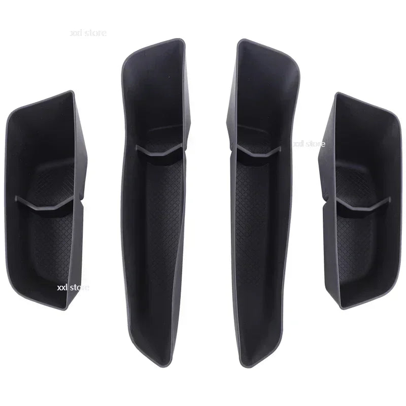 Boîte de rangement multifonctionnelle et Durable pour porte intérieure avant et arrière de voiture, 4 pièces, Protection de mouette BYD, accessoires de rangement étanches