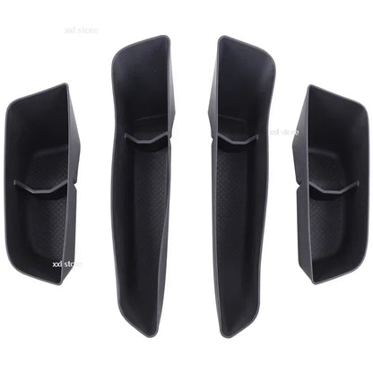 Boîte de rangement multifonctionnelle et Durable pour porte intérieure avant et arrière de voiture, 4 pièces, Protection de mouette BYD, accessoires de rangement étanches
