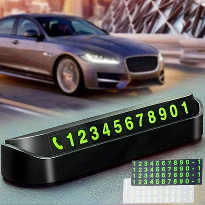 ملحقات السيارة لوحة ترخيص هاتف خلوي صغيرة مع مفتاح، لوحة أرقام الهاتف، بطاقة عمل، لوحة بطاقة وقوف مؤقتة في الصيف