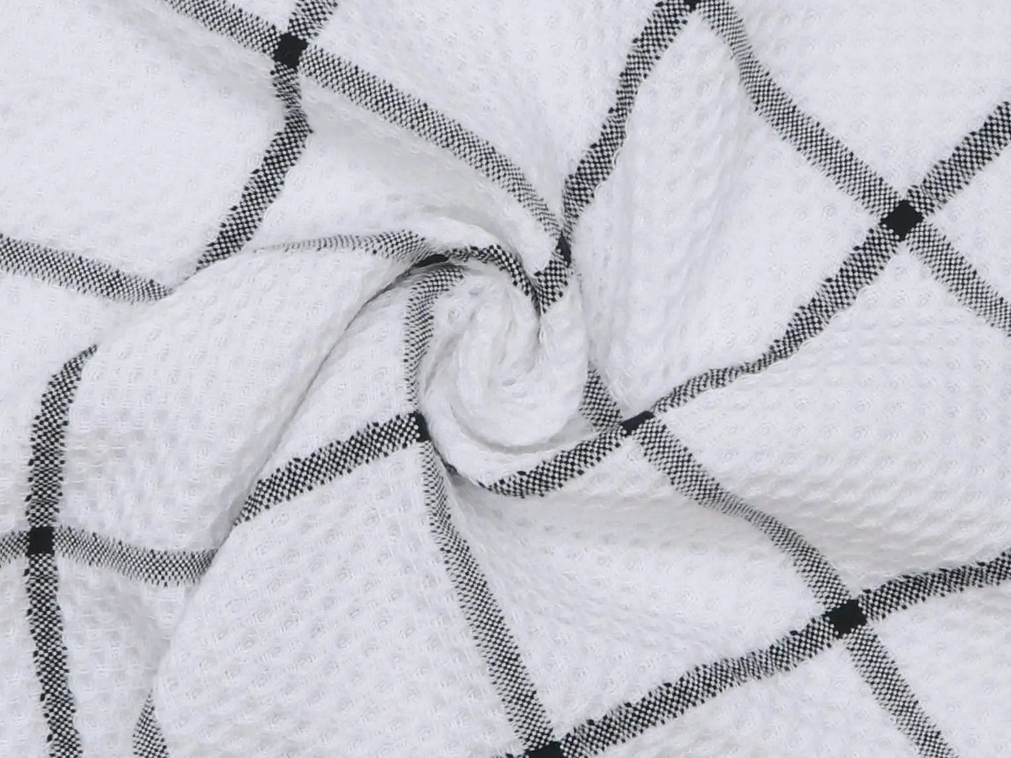 Chiffons de cuisine en coton à carreaux, chiffons de cuisine, essuie-mains, débarbouillettes super douces et absorbantes, 12x12in, 6 paquets