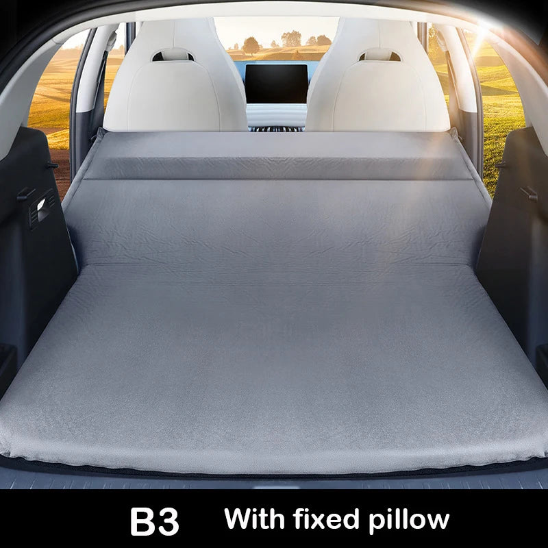 Matelas à air pour voiture BYD ATTO 3, lit de voyage avec pompe à air, canapé gonflable autonome, extérieur, camping, arrière, polymères de couchage