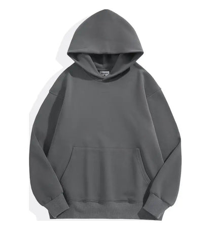 Sweat à capuche épais en coton épais pour homme, personnalisé avec Logo de votre marque, couleur unie, haute qualité, 500GSM, imprimé à faire soi-même, hiver