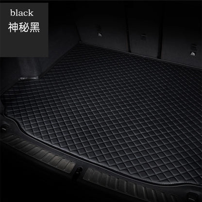 Polymères de coffre de voiture en cuir Élpersonnalisés pour BYD Song Pro Dmi, détails intérieurs, tapis, accessoires de voiture, 2024-2025