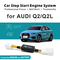 Pour AUDI Q2 Q2L 2016-2023, dispositif de désactivation du système d'arrêt et de démarrage automatique