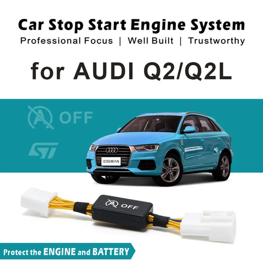 Pour AUDI Q2 Q2L 2016-2023, dispositif de désactivation du système d'arrêt et de démarrage automatique