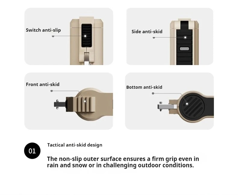 DOKIY 22.5W Super compartiment de batterie 5000mAh charge rapide batterie externe avec boucle à crochet 21700 Li-ion batterie chargeur Portable