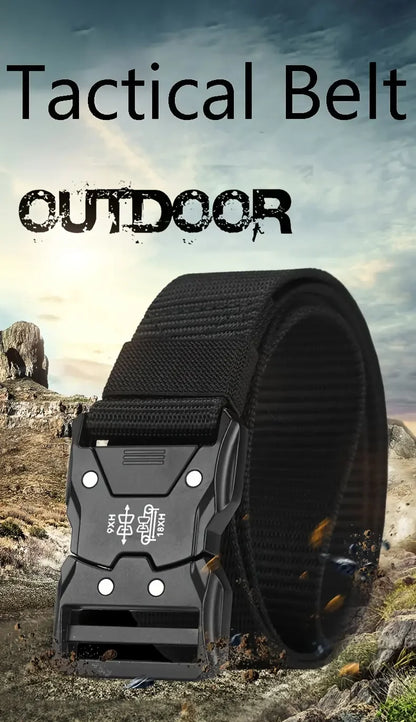 Ceinture DulWaist pour hommes et femmes, structure automatique durable, parfaite pour les aventures en plein air, accessoires unisexes, 2 pièces