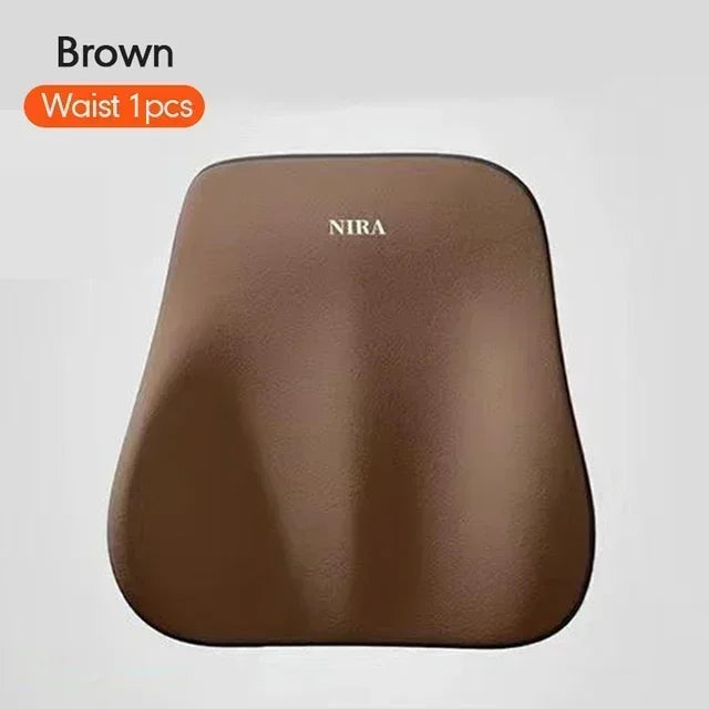 Support lombaire pour appuie-tête de voiture, coussin lombaire en mousse à mémoire de forme, oreiller lombaire, oreiller de nuque confortable pour voiture, accessoires auto