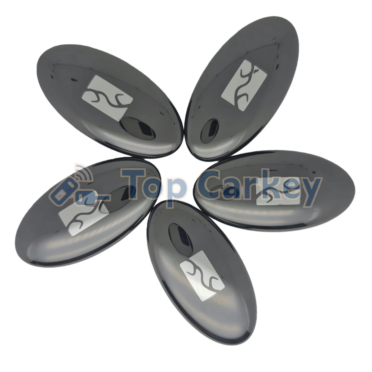 TopCarkey – clé télécommande intelligente originale, sans clé, puce Go ID4A, 433MHz, avec coque métallique, pour BYD Yangwang U8 U8L U9 Xtreme U9X U7