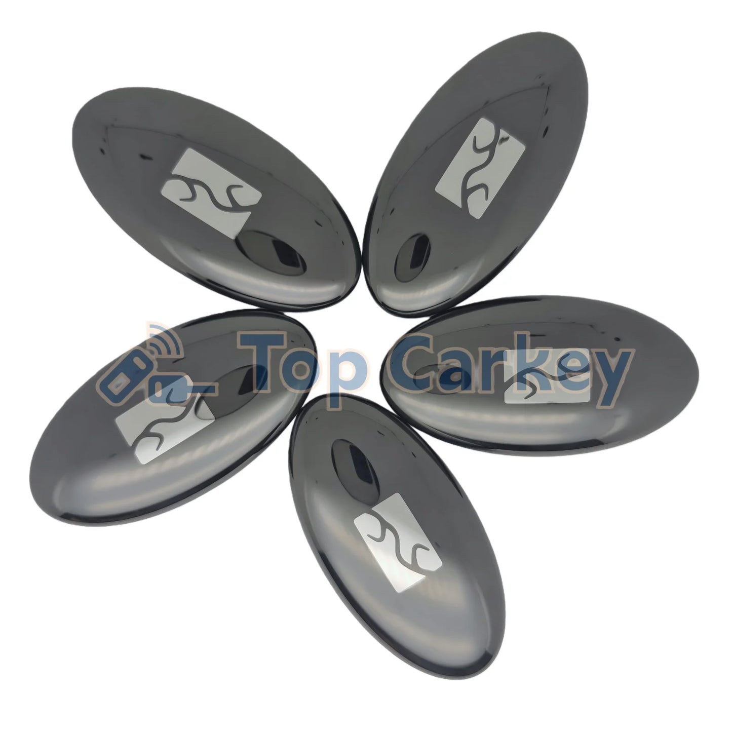TopCarkey – clé télécommande intelligente originale, sans clé, puce Go ID4A, 433MHz, avec coque métallique, pour BYD Yangwang U8 U8L U9 Xtreme U9X U7