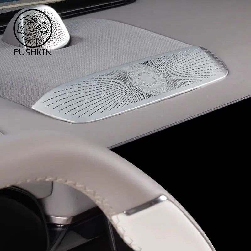 Couverture de haut-parleur audio intérieur de voiture pour Geely ZEEKR, couverture d'œuvres d'art, garniture de porte, accessoires de garniture, 7X, 2024, 2025, 2026