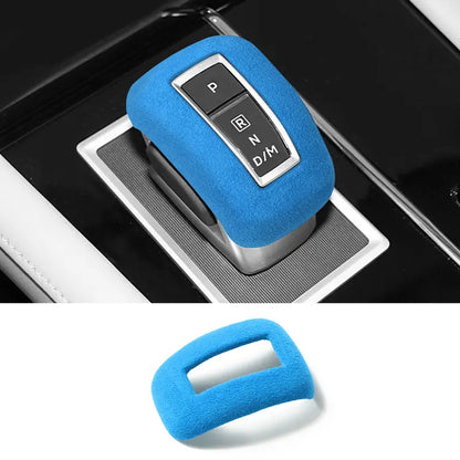 Autocollant de couverture de coffre de changement de vitesse de voiture, en Alcantara, anti-rayures, accessoires de réglage intérieur, pour Mitsubishi Outlander 2023