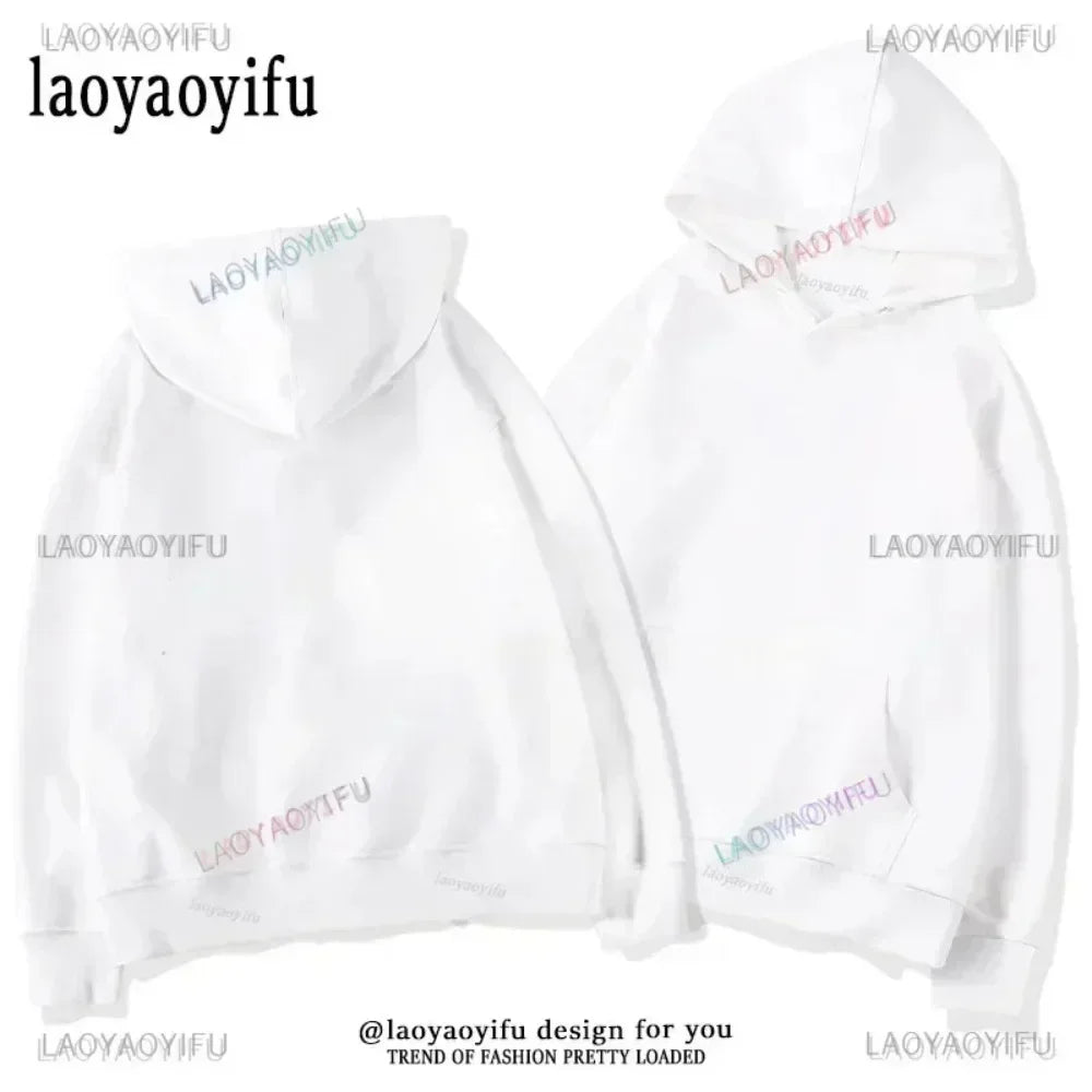 2025 sweat à capuche en coton de haute qualité femmes hommes classique personnalisé personnalité sweat décontracté mode Hipster Hip-hop à capuche
