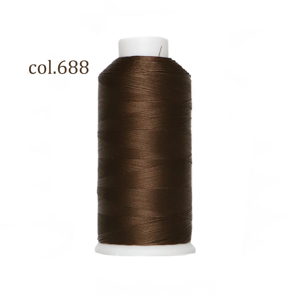 TEX 70-Fil de Nylon Collé 0.3mm pour Chaussures en Cuir, Résistant à la Brise, Tissu de Couture 210D/3 1500 Mètres