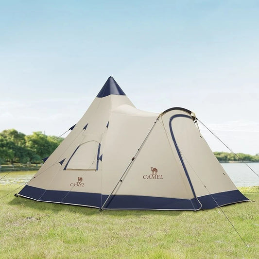 Tentes de cour automatiques relaxantes, imperméables, résistantes au soleil, grand espace, en alliage d'aluminium, fournitures de Camping en plein air multifonctions