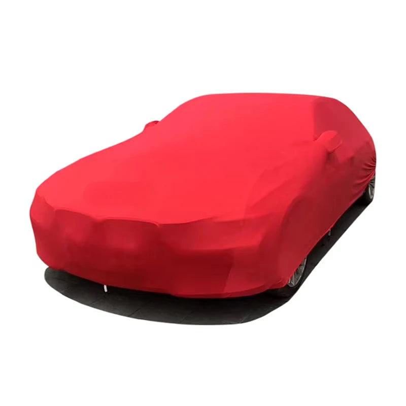Housse de voiture extensible universelle, résistante au soleil, coupe-vent, anti-poussière, résistante aux rayures, Protection UV pour voiture de sport, berline, SUV, style de beauté