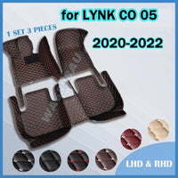 Tapis de sol de voiture en cuir de haute qualité, personnalisé pour LYNK CO 05 2020 – 2022, accessoires d'intérieur automobile