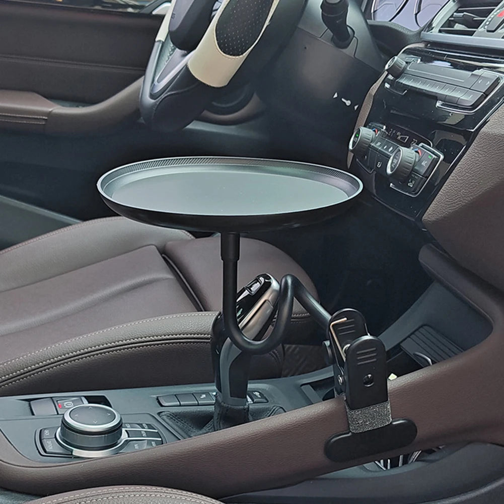 Plateaux de voiture à clipser, plateau alimentaire réglable, Table alimentaire Portable, Table à manger pivotante pour berlines, véhicules suv