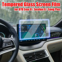 Protecteur d'écran en verre trempé pour BYD Seal U / Sealion 6 / Song Plus 2021 – 2023, Film anti-rayures pour affichage de Navigation GPS de voiture