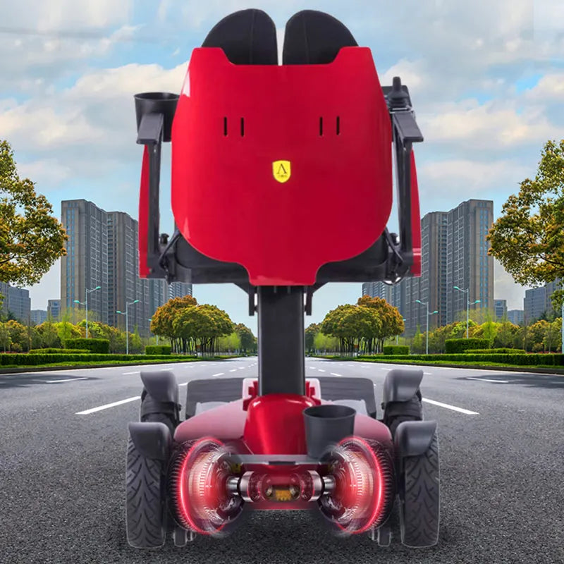 30km usine offre directement 2025 nouveau Design 250W moteur sans brosse fauteuil roulant pliant électrique avec roue omnidirectionnelle Mecanum