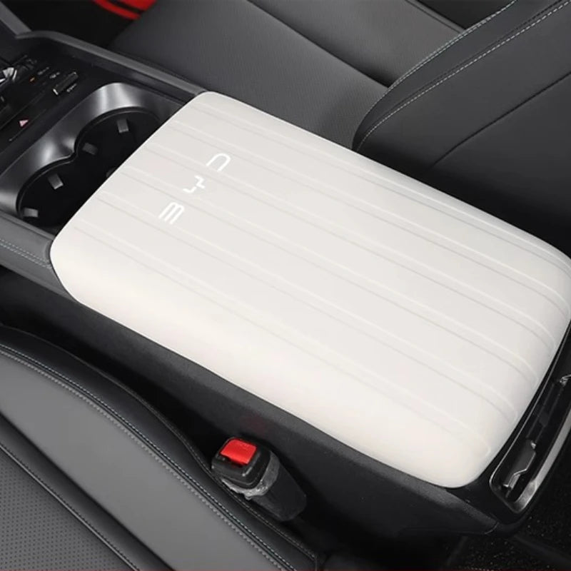 Couvercle d'engrenage de commande centrale pour BYD Qin L, poignée d'engrenage en Silicone, couvercle de boîte d'accoudoir, Anti-protection et produits spéciaux décoratifs