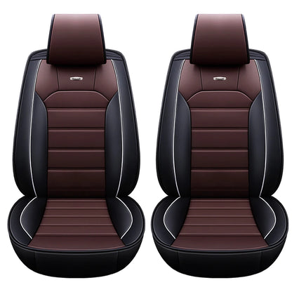 Housses de siège de voiture complètes, ensemble avant, banquette arrière séparée, pour voiture universelle, tissu, SUV, berline, fourgon, housses intérieures automobiles