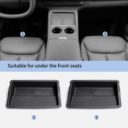 Boîte de rangement sous le siège pour Xpeng G6 2023 2024, accessoires de voiture, Type tiroir, organisateur de rangement, boîtier inférieur du siège avant