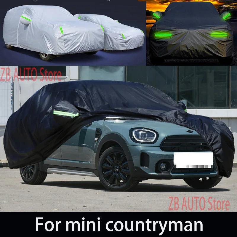 Pour mini countryman Protection extérieure bâches de voiture complètes couverture de neige pare-soleil étanche à la poussière accessoires extérieurs de voiture