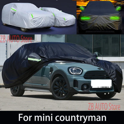 Pour mini countryman Protection extérieure bâches de voiture complètes couverture de neige pare-soleil étanche à la poussière accessoires extérieurs de voiture