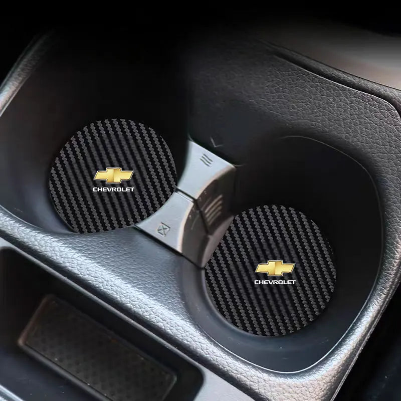 Sous-verre antidérapant pour porte-gobelet de voiture, pour Chevrolet Cruze Impala Malibu Silverado Cobalt Impala Onix pioneer Trax