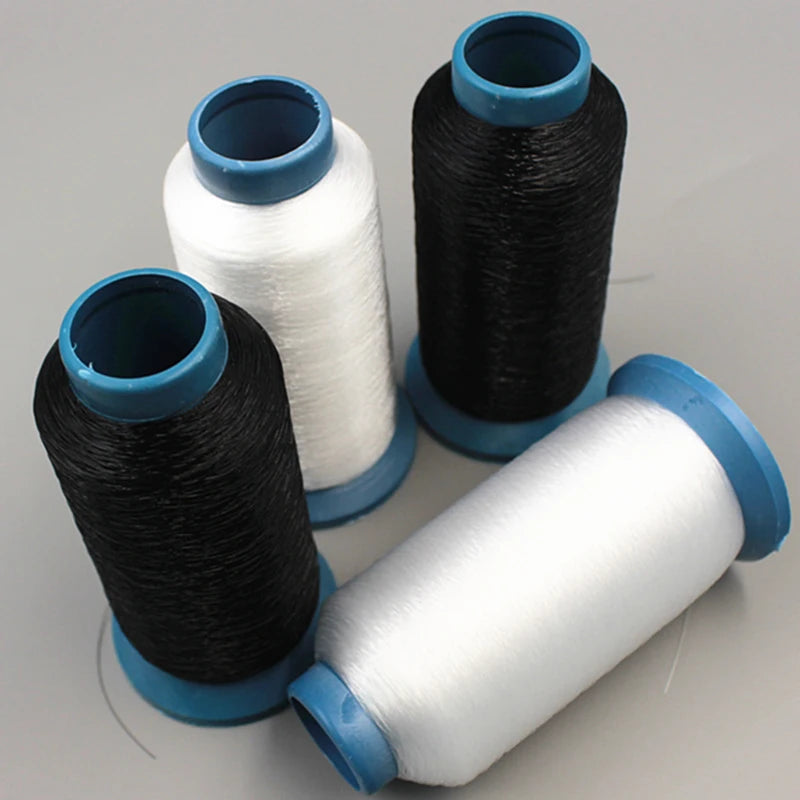 Fil de Nylon Invisible pour Machine à coudre, 4500 mètres, pour couture à la main, accessoire de couture