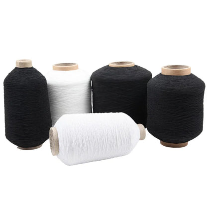 Fil élastique en élasthanne 420D, cordon élastique en Polyester Ultra-fin de 0.3mm pour froncement, smockage et couture très extensible