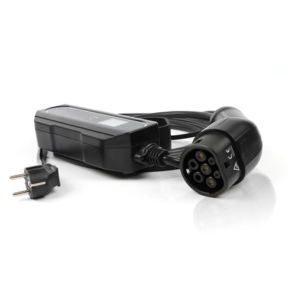 Chargeur de voiture électrique Type 2 Type 1 Mode 2 niveau 2 câble de chargement de voiture Portable EVSE EV 6A-16A-32A 5 mètres 10 mètres 15 mètres