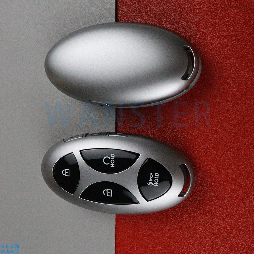 Coque de porte-clé de voiture, boîtier pour Hyundai Kona Ev Grandeur GN7 IONIQ 6 Santa Fe Sonata Staria Tucson Elantra 2024 2025