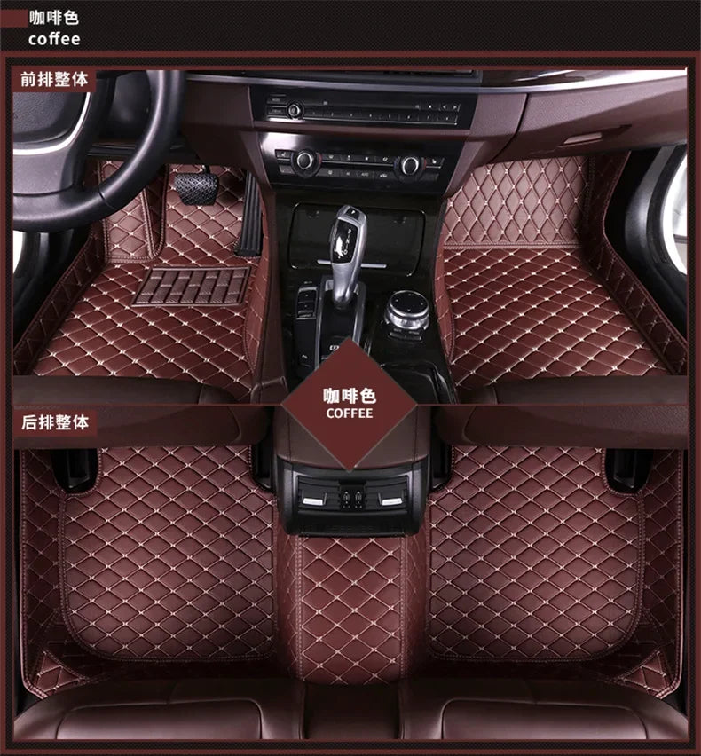 Tapis de sol de voiture d'origine pour Lynk & Co 01 2021, coussinets de pied automobiles personnalisés, couverture de tapis d'automobile, tapis de coffre intérieur