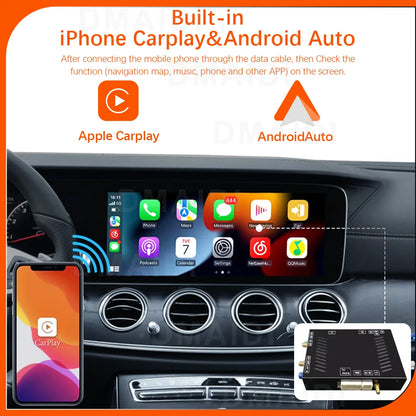 Boîte de décoration de Module de commande pour Mercedes Benz A B C CLA E GLA GLB GLC GLS NTG6.0 MBUX système CarPlay Android Auto adaptateur GPS