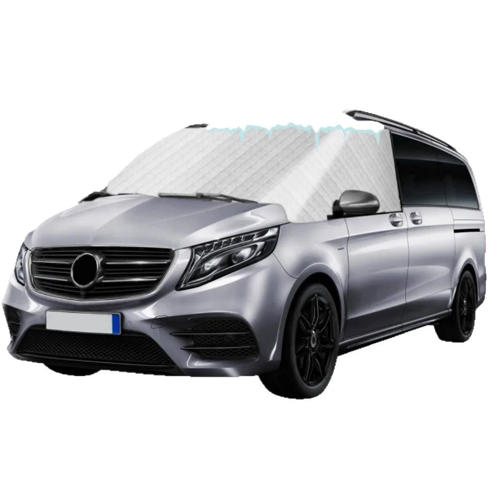 Couverture de pare-brise RV pour Mercedes-Benz Vito W447 2014-2024, couverture de pare-brise pour glace et neige RV, pare-soleil de fenêtre avant, bloc UV 5