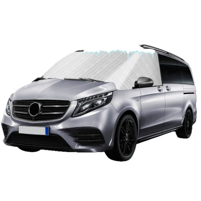 Couverture de pare-brise RV pour Mercedes-Benz Vito W447 2014-2024, couverture de pare-brise pour glace et neige RV, pare-soleil de fenêtre avant, bloc UV 5