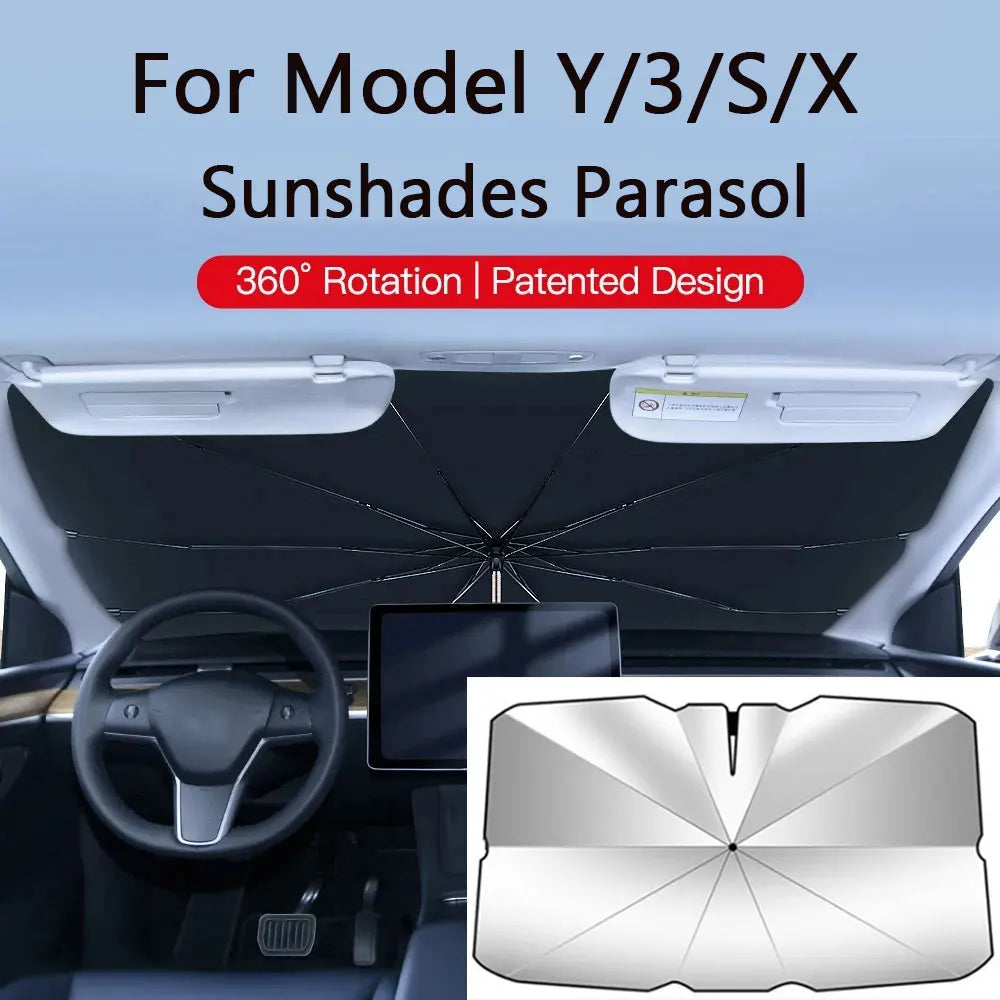 Pare-soleil pour Tesla modèle 3 toit ouvrant Highland 2025 modèle Y 2020-25 boucle en tissu de glace pare-soleil verre avant arrière lucarne accessoire