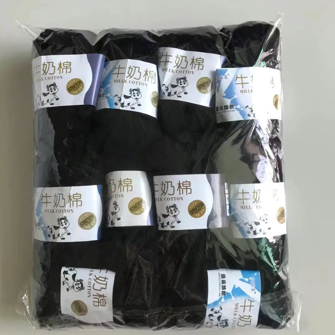 Fil de laine et de coton au lait, 500g, fil au Crochet pour écharpe tricotée à la main, pull, sacs de poupées, bricolage, fournitures de tricot au Crochet, 10 pièces/lot