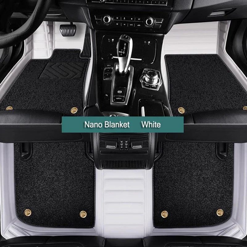 Pour Hyundai Genesis G80 2020-2023 GV60 GV80 tapis Auto Double couche tapis de sol de voiture personnalisés pied Coche accessoires doublures de sol