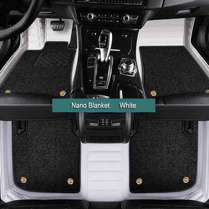 Pour Hyundai Genesis G80 2020-2023 GV60 GV80 tapis Auto Double couche tapis de sol de voiture personnalisés pied Coche accessoires doublures de sol