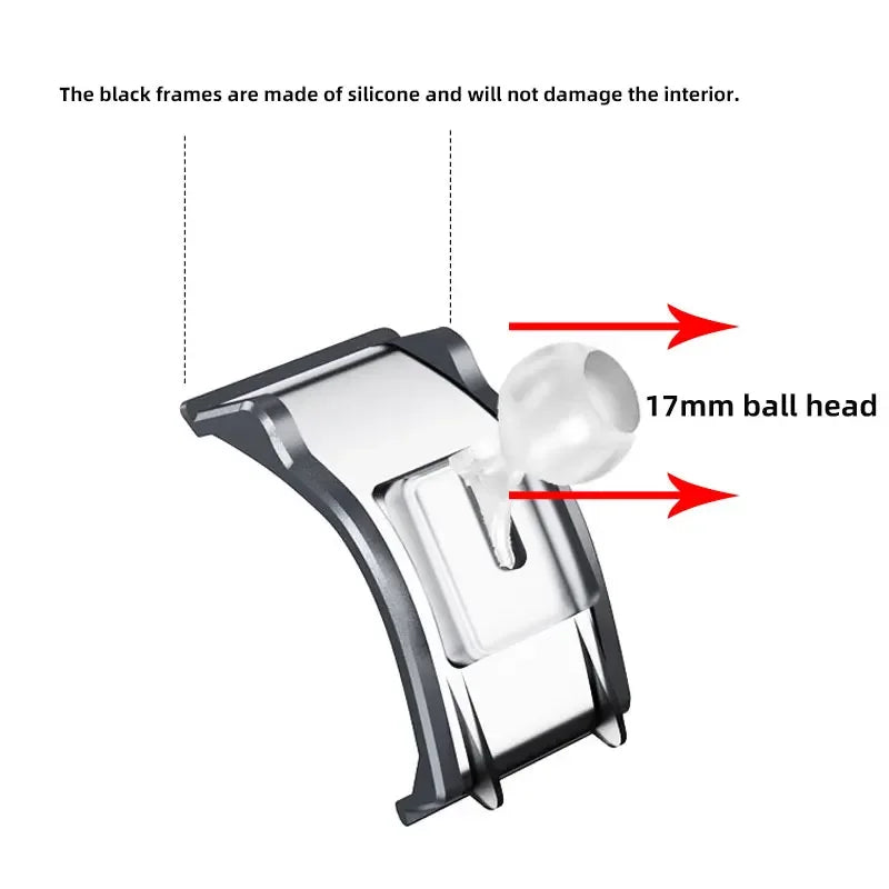 Support de téléphone de voiture pour BMW X5 X6 X7 2019 2020 2021 2022 2023 2024, support par gravité, support GPS, support de Charge magnétique pour Magsafe
